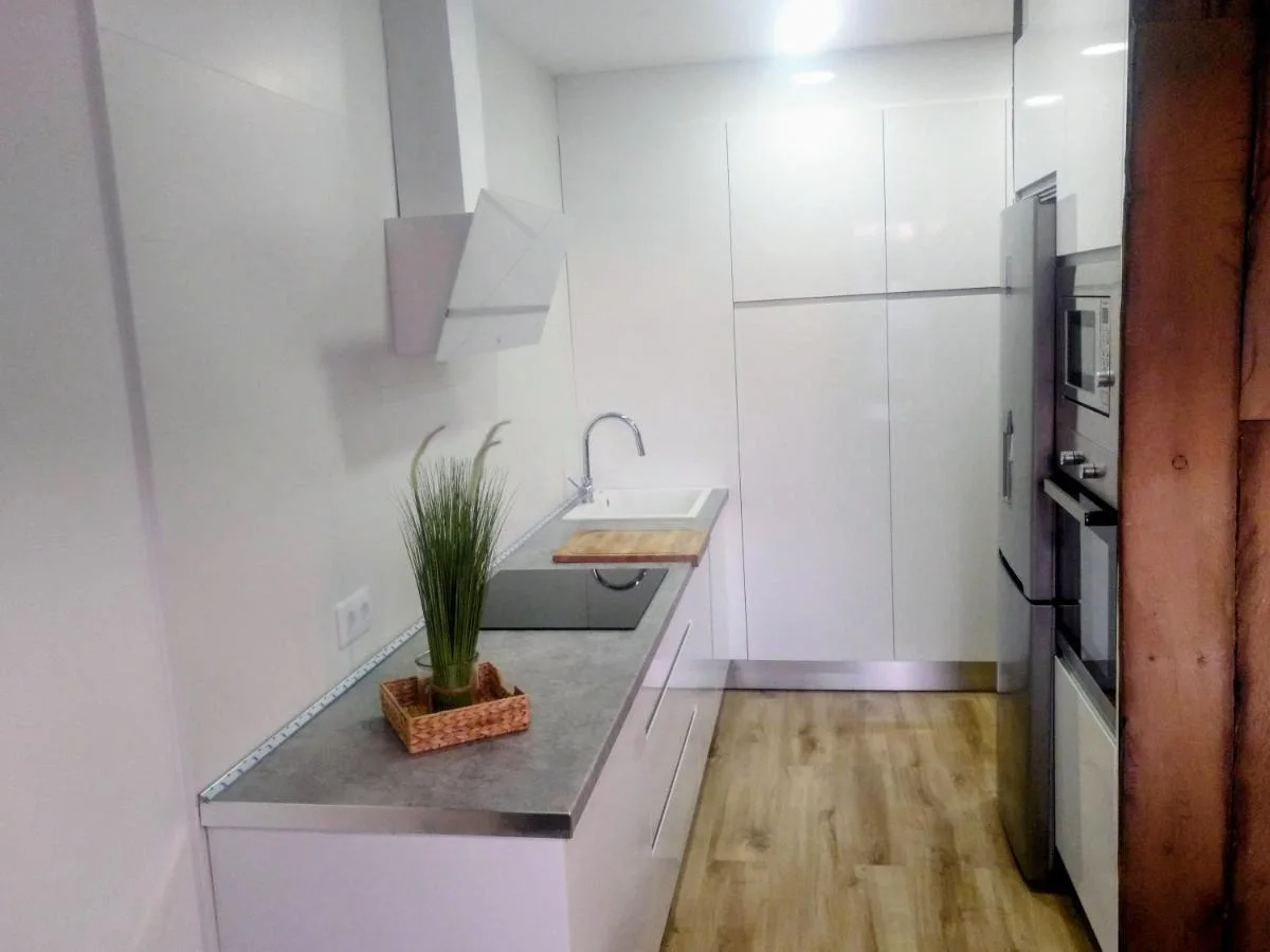 La encimera de la cocina