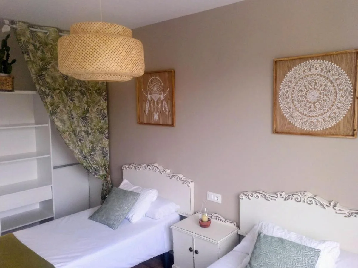 El dormitorio de las dos camas