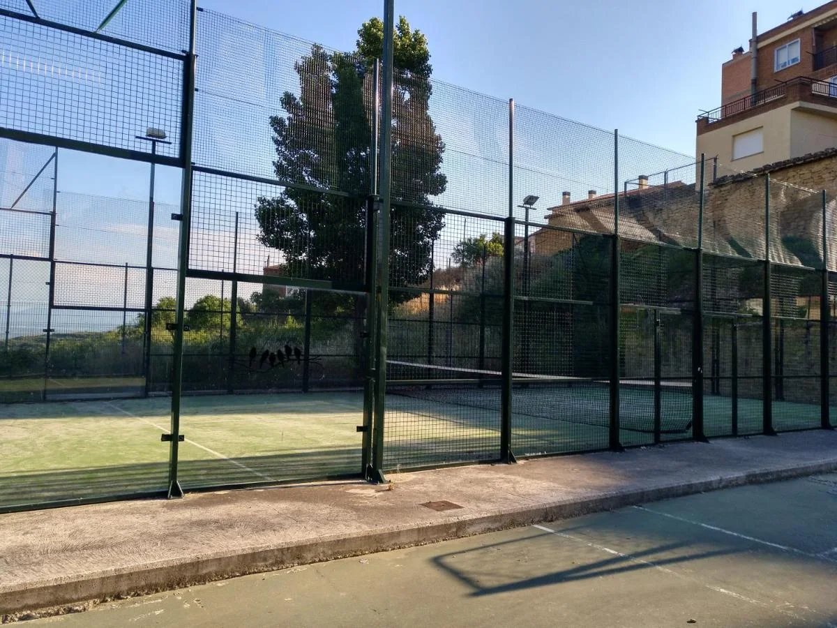La pista de pádel