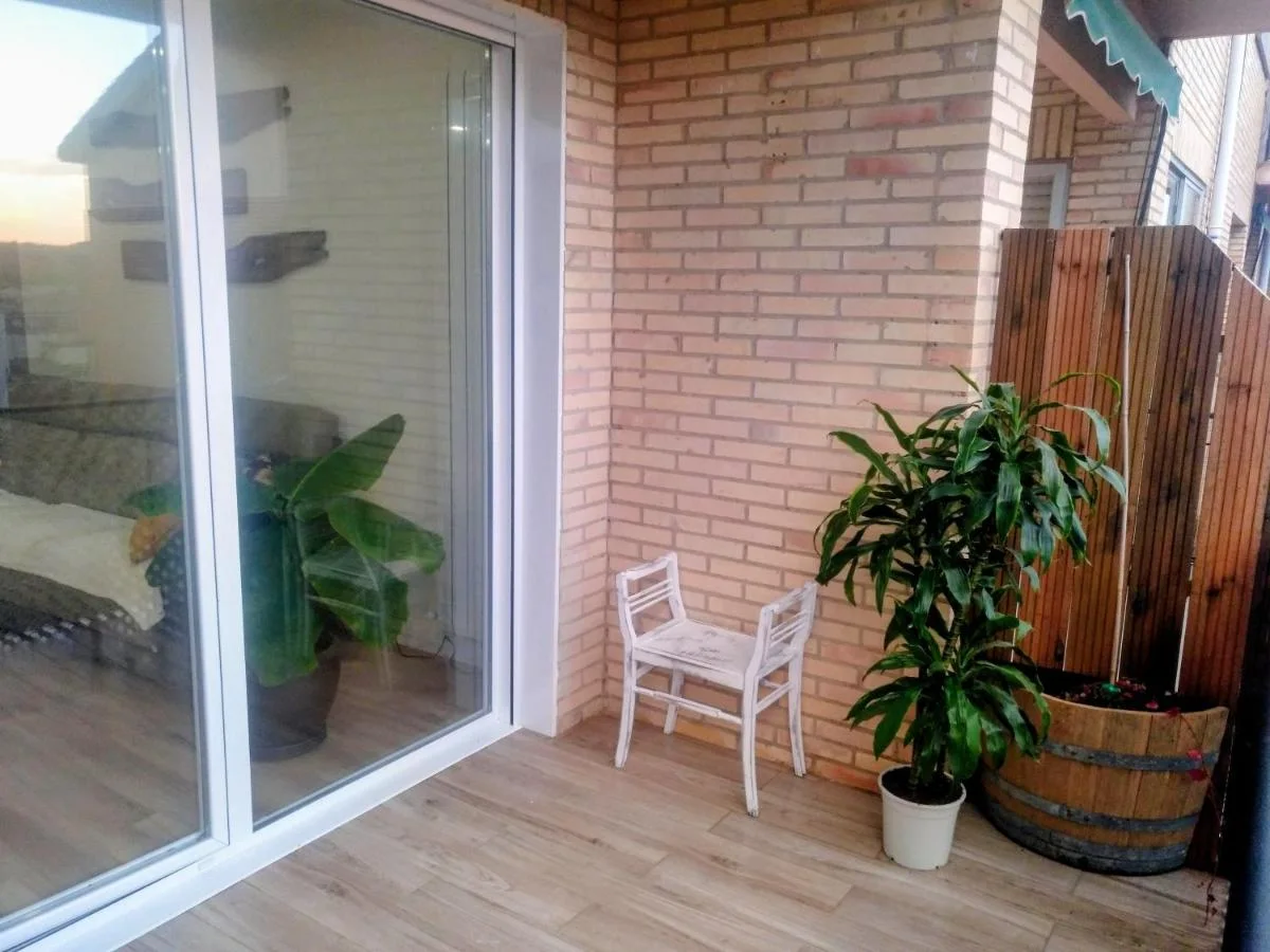 El balcón acristalado